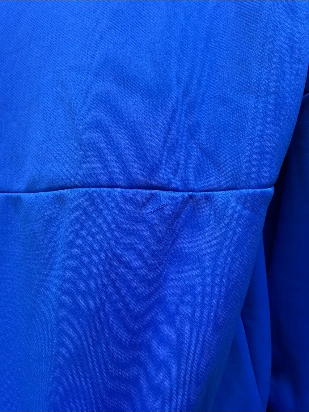adidas Men's Bright Blue Pullover Hoodie with Logo